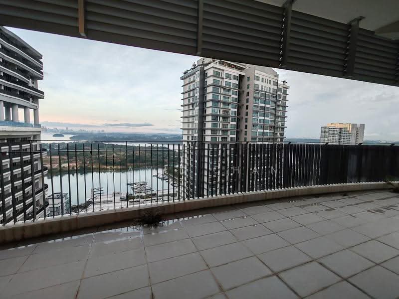 Kediaman Servis untuk Disewa di Encorp Marina - David Chan - Balcony - PropertyGuru.com.my