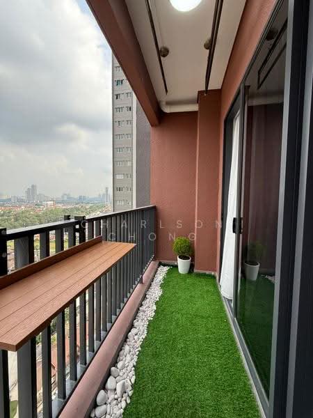 Service Residence for Rent at The Harmony - Charlson Chong - Balcony - PropertyGuru.com.my