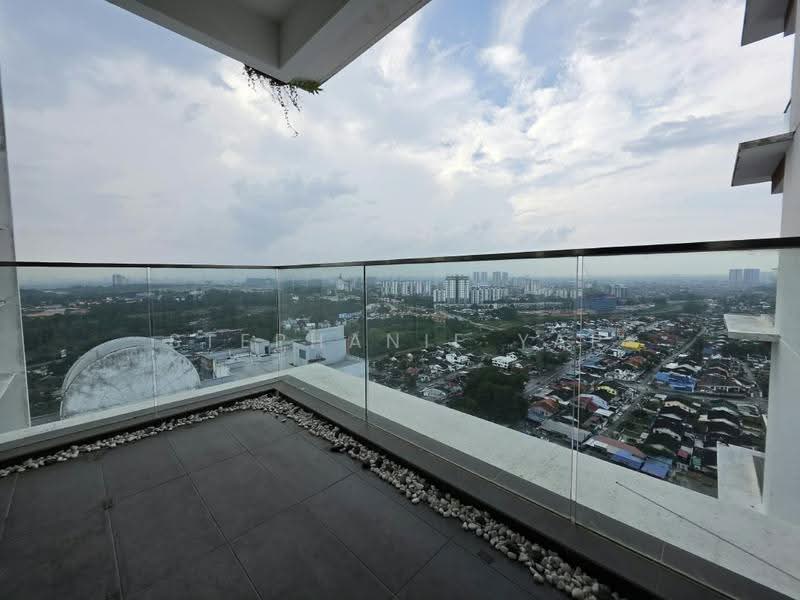 Kediaman Servis untuk Disewa di Pinnacle Tower - Stephanie Yap - Balcony - PropertyGuru.com.my