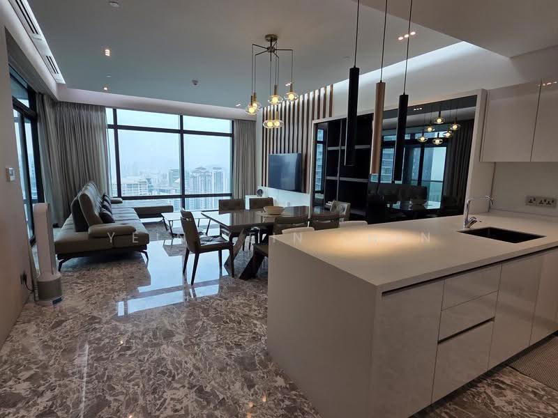 Kediaman Servis untuk Disewa di Four Seasons Place - Yein Yein Chan - Living Room - PropertyGuru.com.my