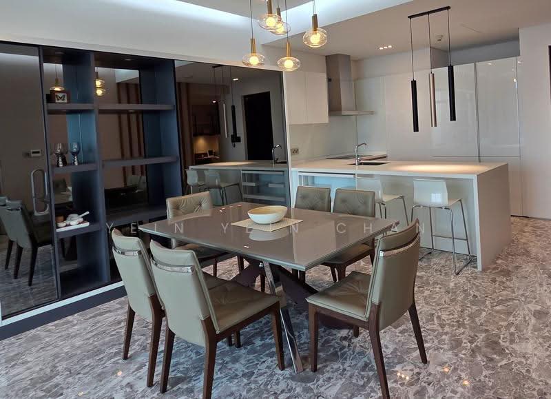 Kediaman Servis untuk Disewa di Four Seasons Place - Yein Yein Chan - Dining Room - PropertyGuru.com.my