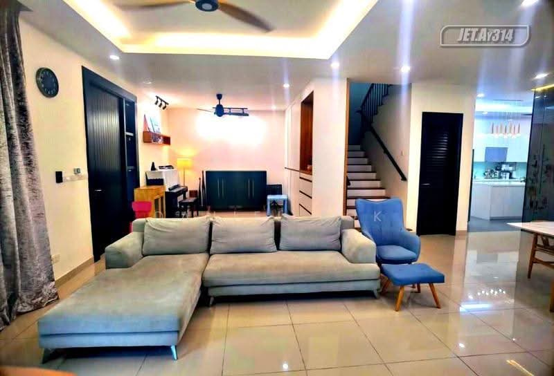 Rumah Berkembar untuk Dijual di Setia Eco Park (Setia Alam) - Daniel Kok - Living Room - PropertyGuru.com.my
