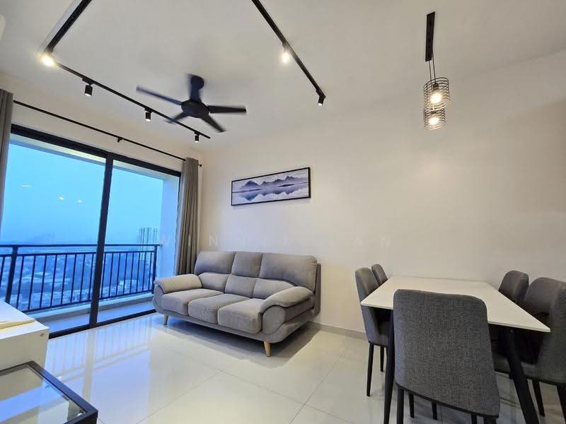 Service Residence for Rent at Country Garden Central Park - Winnie Tan - Living Room - PropertyGuru.com.my