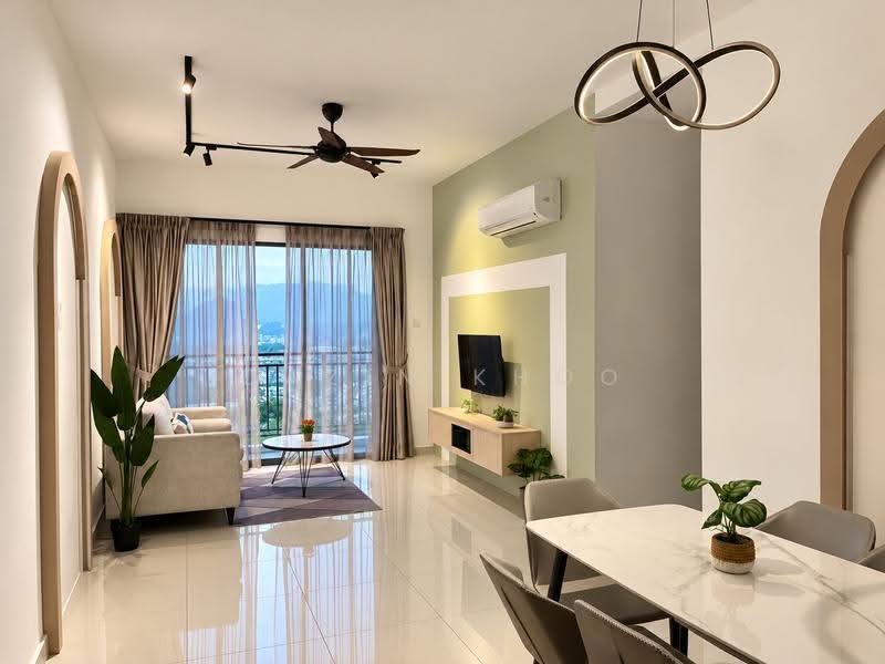 Condominium for Sale at The Cove Hillside Residence - Qazin Khoo - Living Room - PropertyGuru.com.my