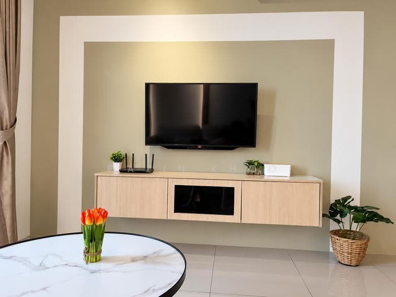 Condominium for Sale at The Cove Hillside Residence - Qazin Khoo - Living Room - PropertyGuru.com.my