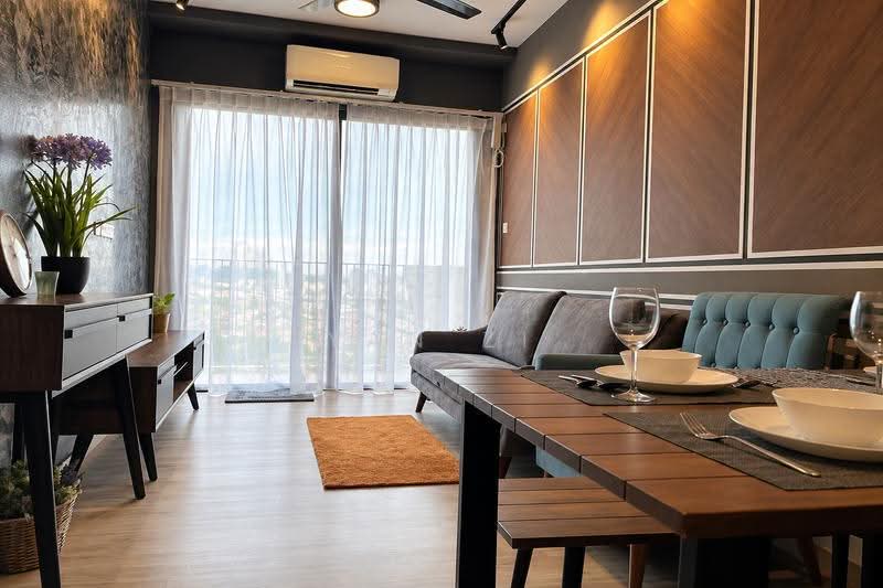 Service Residence for Rent at Emporis - Yan Zi - Living Room - PropertyGuru.com.my