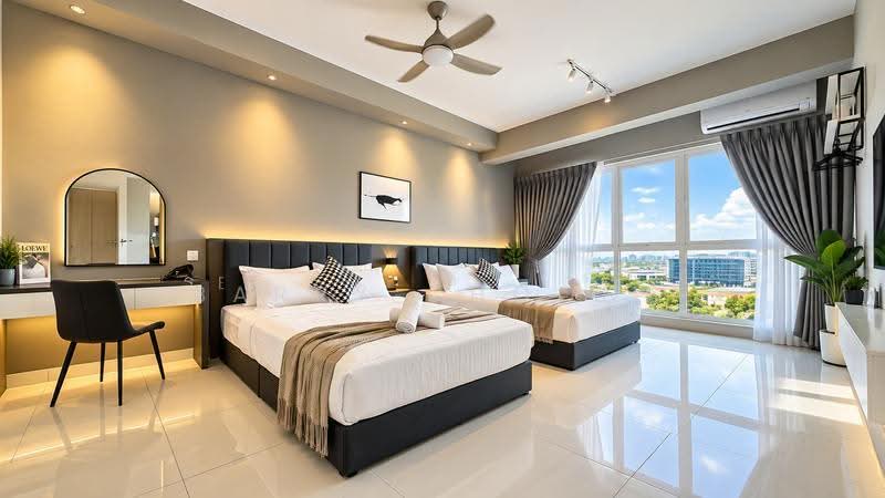 Hotel / Resort untuk Disewa di KLCC (KL City Centre) - Barry Choong - Bedroom - PropertyGuru.com.my