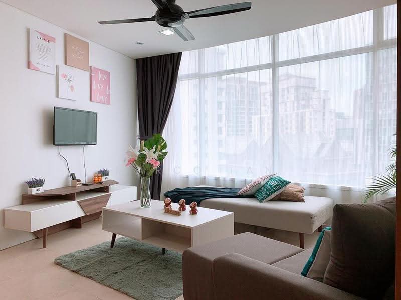 Service Residence for Sale at Vortex KLCC - Marco Tan - Living Room - PropertyGuru.com.my
