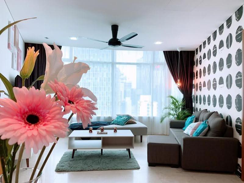 Service Residence for Sale at Vortex KLCC - Marco Tan - Living Room - PropertyGuru.com.my
