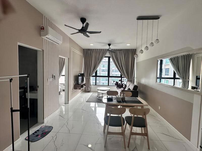 Service Residence for Rent at Cubic Botanical - Jeevan Selva Kumar - Living Room - PropertyGuru.com.my