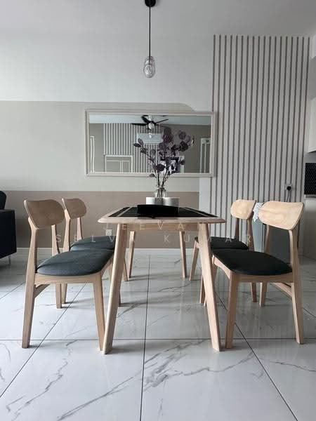 Service Residence for Rent at Cubic Botanical - Jeevan Selva Kumar - Dining Room - PropertyGuru.com.my