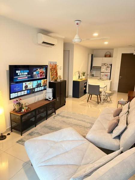 Service Residence for Sale at H2O Residences - Liz Lew - Living Room - PropertyGuru.com.my