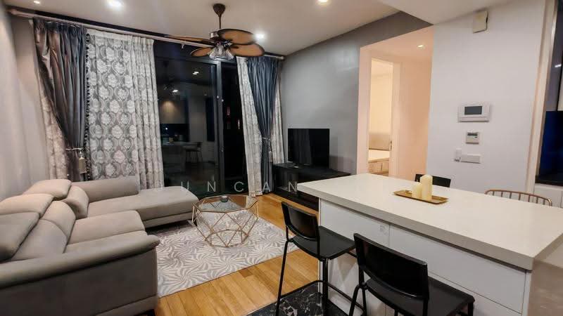 Service Residence for Rent at Arcoris SOHO - Duncan Lee - Living Room - PropertyGuru.com.my