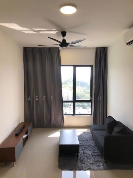Kediaman Servis untuk Disewa di MKH Boulevard II - Jeff Cheah - Living Room - PropertyGuru.com.my