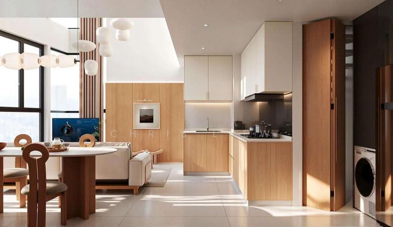 Condominium for Sale at The Elysia Park Residence - Chris Liew - 家具設計示意(非現況)- 廚房 - PropertyGuru.com.my