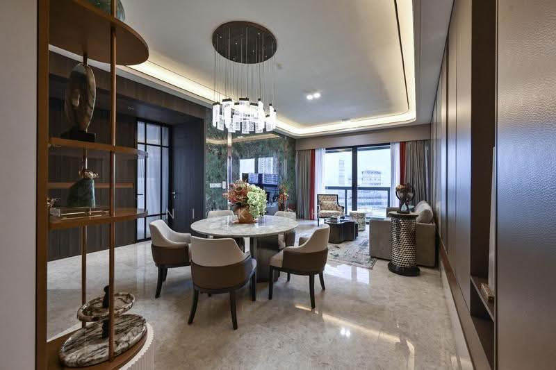 Kediaman Servis untuk Dijual di TRX Residences - Nikk Chan - Dining Room - PropertyGuru.com.my