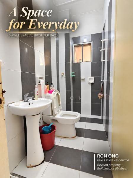 Apartment for Sale at Nountun Apartment - RON Ong - Bathroom - PropertyGuru.com.my