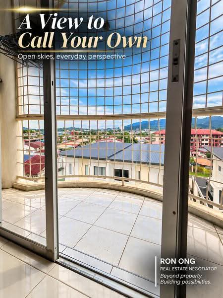 Apartment for Sale at Nountun Apartment - RON Ong - Balcony - PropertyGuru.com.my