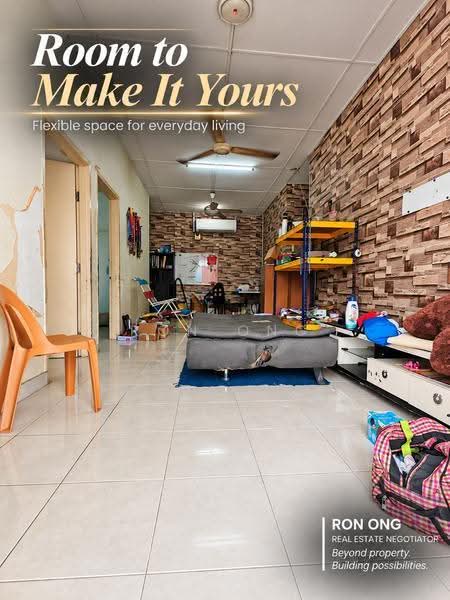 Apartment for Sale at Nountun Apartment - RON Ong - Living Room - PropertyGuru.com.my