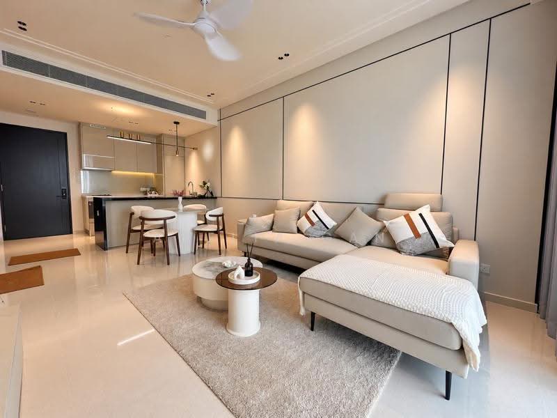 Kediaman Servis untuk Disewa di Regent Suites @ Pavilion Damansara Heights - Amelia Gan - Living Room - PropertyGuru.com.my