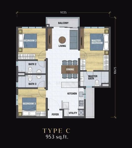 Condominium for Sale at Aster Residence - Sam Lee - PropertyGuru.com.my