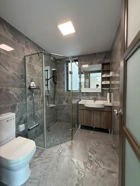 Twin Villas for Rent in Forest City (Gelang Patah) - Cherry Tan - Bathroom - PropertyGuru.com.my