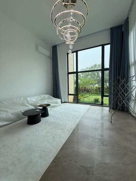 Twin Villas for Rent in Forest City (Gelang Patah) - Cherry Tan - Living Room - PropertyGuru.com.my