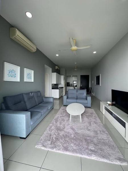 Kediaman Servis untuk Disewa di Sky Gardens Residences - Micco Tan - Living Room - PropertyGuru.com.my