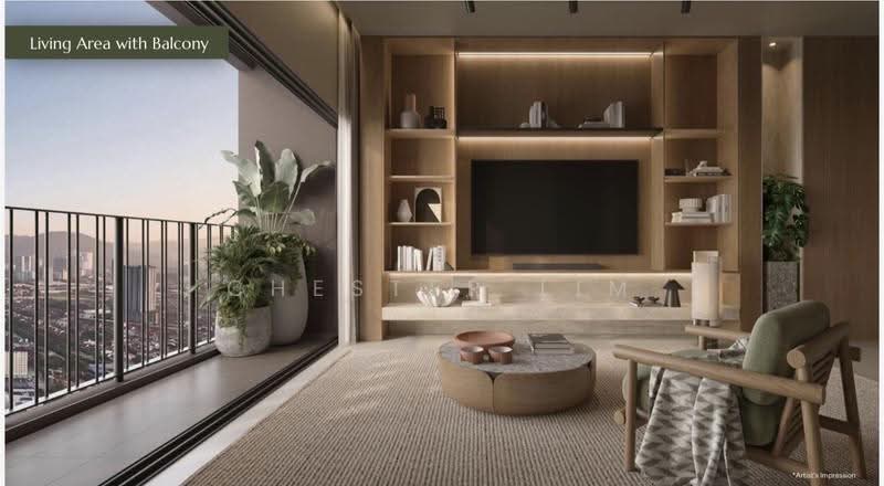Kediaman Servis untuk Dijual di Ophira Resort Residences - Chester Lim - Living Room - PropertyGuru.com.my