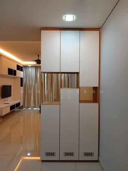 Kediaman Servis untuk Disewa di D'Ambience Residences (Pangsapuri Ikatan Flora) - Hong Charng Lee - Living Room - PropertyGuru.com.my