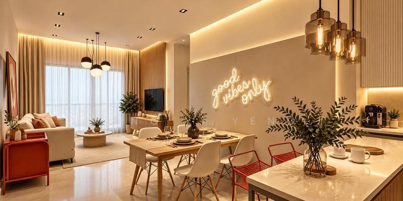 Condominium for Sale at PSV 1 Residences @ Platinum South Valley - Kang Yi Yeng - Living Room - PropertyGuru.com.my