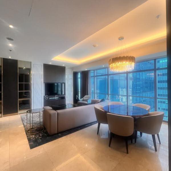 Kediaman Servis untuk Disewa di The Ritz-Carlton Residences - Seon Sam - Living Room - PropertyGuru.com.my