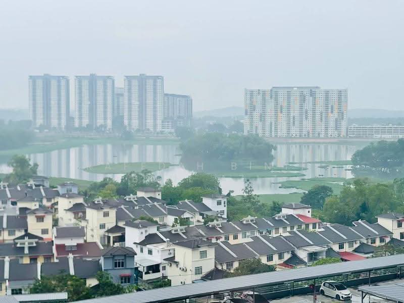 Apartment for Sale at E'Island Lake Haven - Rafedah Binti Abdul Aziz - Balcony view - PropertyGuru.com.my
