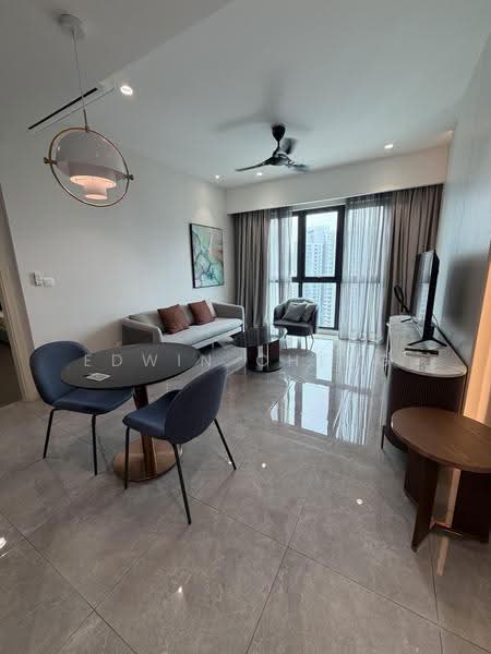 Kediaman Servis untuk Disewa di Ooak Serviced Apartments @ Kiara 163 - Edwin Cheng - Living Room - PropertyGuru.com.my