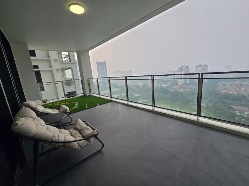 Service Residence for Rent at Park Regent @Desa Park City - Blaze Soh - Balcony - PropertyGuru.com.my