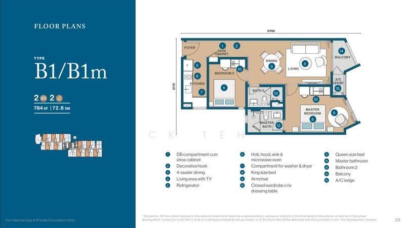 Service Residence for Sale at Clarissa Serviced Suites - CK TEH - PropertyGuru.com.my