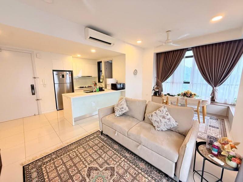 Service Residence for Rent at The Ridge - Sam Jamal - Living Room - PropertyGuru.com.my