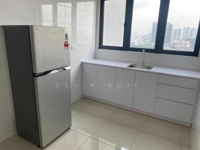 Service Residence for Rent at SkyVille 8 @ Benteng 8 - Devin Goik - Kitchen - PropertyGuru.com.my