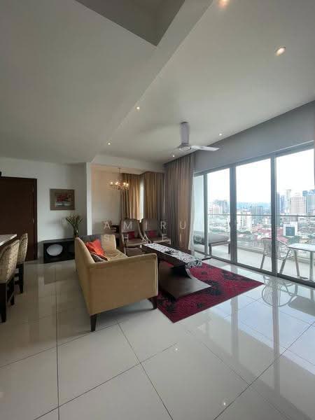 Service Residence for Rent at Regalia Residence - Amirul Shafiq - Living Room - PropertyGuru.com.my