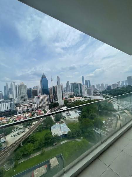 Service Residence for Rent at Regalia Residence - Amirul Shafiq - Balcony - PropertyGuru.com.my