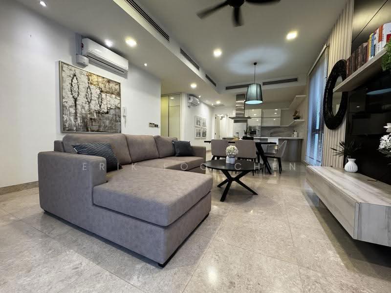 Kondominium untuk Disewa di Icon Residence - Erik Foo Chen - Living Room - PropertyGuru.com.my