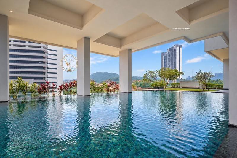 Kediaman Servis untuk Dijual di The Greens - Vitas Tan - Pool - PropertyGuru.com.my