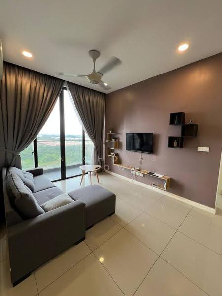 Service Residence for Rent at D'Pristine - Nicholas Low - Living Room - PropertyGuru.com.my