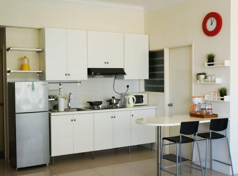 Kediaman Servis untuk Disewa di Birch Regency @ Penang Times Square - Jinelle Ong - Kitchen - PropertyGuru.com.my