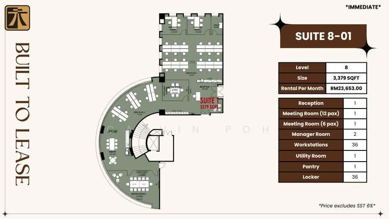 Office for Rent in KLCC (KL City Centre) - Calvin Poh - PropertyGuru.com.my