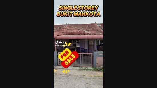 1-storey Terraced House for Sale in Bandar Bukit Mahkota (Bangi) - Shaiful Rudy - PropertyGuru.com.my