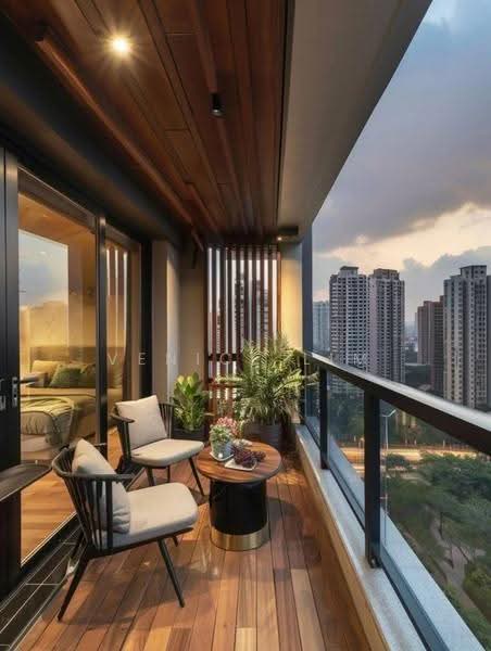 Kediaman Servis untuk Dijual di Arte Star - Venice Lim - Balcony - PropertyGuru.com.my