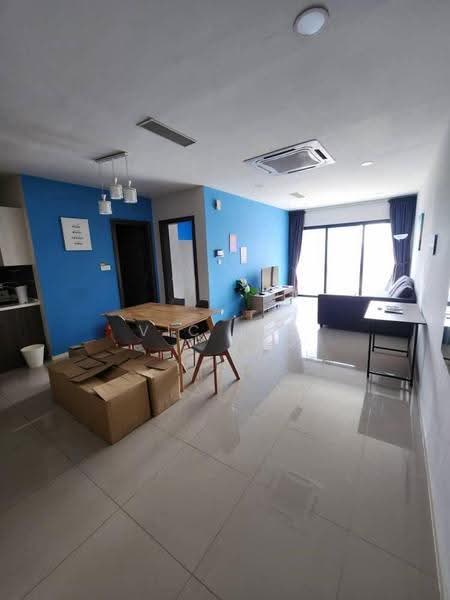 Service Residence for Sale at Suasana Iskandar Malaysia - Vic Lim - Living Room - PropertyGuru.com.my