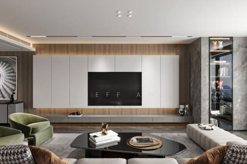 Kediaman Servis untuk Dijual di Agile Bukit Bintang - Jeff Aw - Living Room - PropertyGuru.com.my