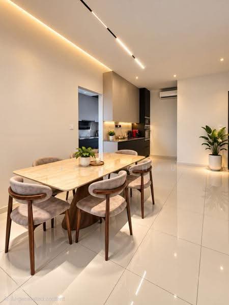 Rumah Teres untuk Dijual di Taman Desa Tebrau (Tebrau) - Cendy Chau - Dining Room - PropertyGuru.com.my